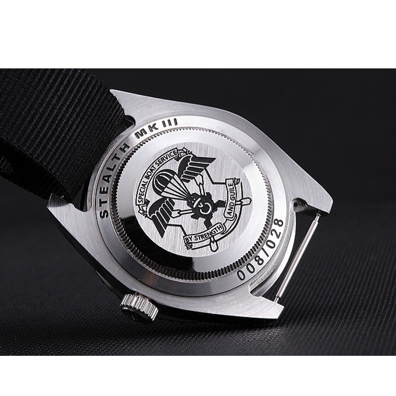 Rolex aaa copy Rolex Submariner 621988 Black Stealth 0702